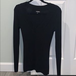 Express V Neck Sweater